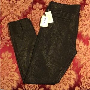NWT Black & Gold Sparkle Leggings